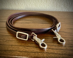 FLR12 1/2” Roping Rein With Snaps
