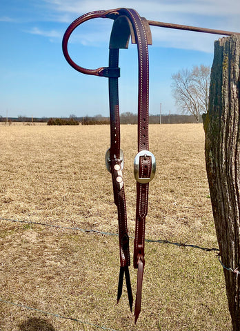 HS1534 3/4" One Ear Doubled & Stitched