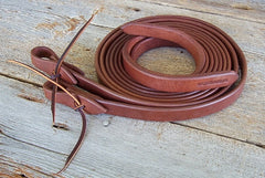 SPR34 3/4" Weighted Split Reins