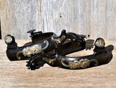 SP202 Spur With Silver And Copper