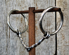 SB104 Square Twist Snaffle Bit