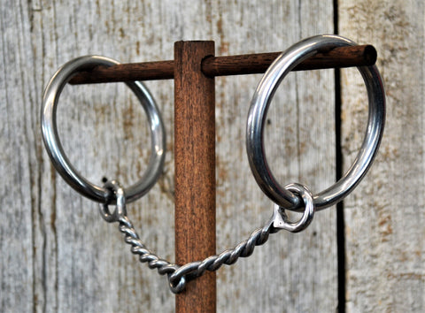 SB106 Twisted Wire Snaffle Bit