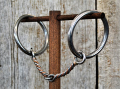 SB107 Twisted Wire Snaffle Bit