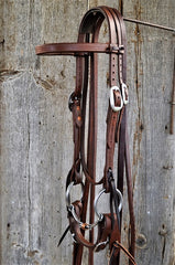 FR202 Bridle with Dogbone Snaffle