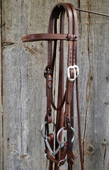 FR203 Bridle with Rebar Snaffle