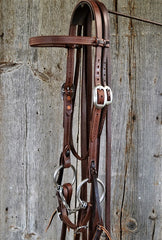 FR206 Bridle with Square Snaffle
