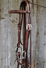 FR204 Bridle with Square Twist Snaffle